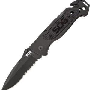 Navaja Sog Escape Black Ff25-Cp