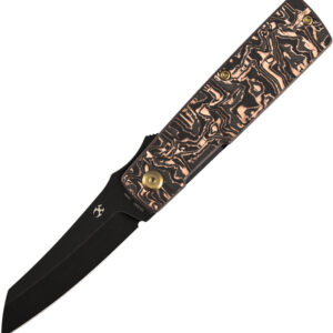 Navaja Kansept Knives Higonokami Linerlock Copper Cf T2135A2