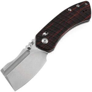 Navaja Kansept Knives Korvid V Crossbar Lock Blk/Red Te2030V6