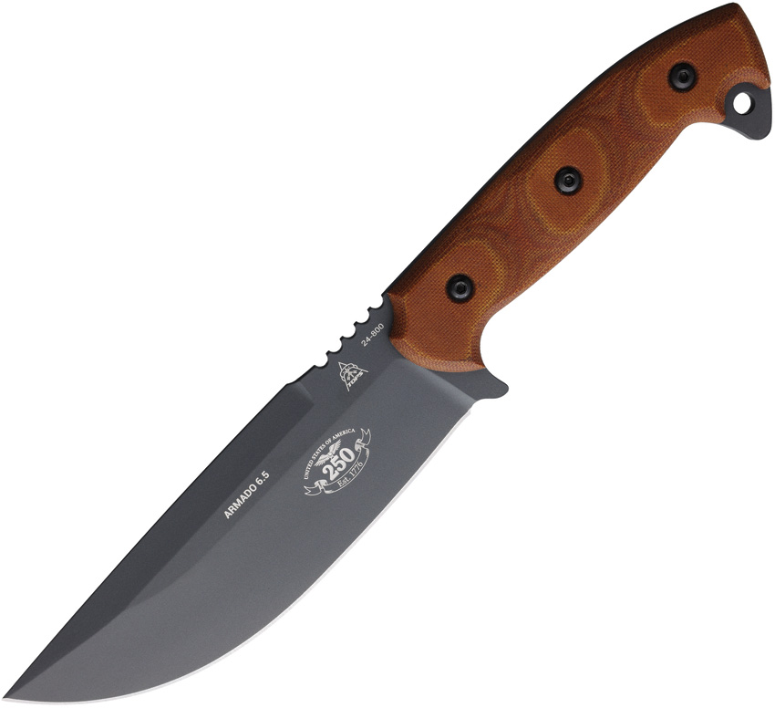 Cuchillo TOPS Armado 6.5 Fixed Blade 250 Arm-250