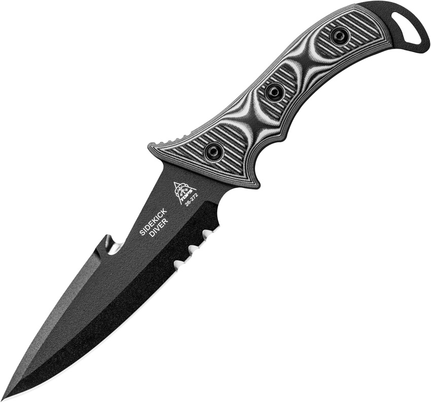 Cuchillo TOPS Sidekick Diver Single Edge Sdiv-01