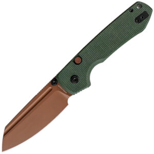 Navaja Vosteed Raccoon Top Linerlock Green A2929