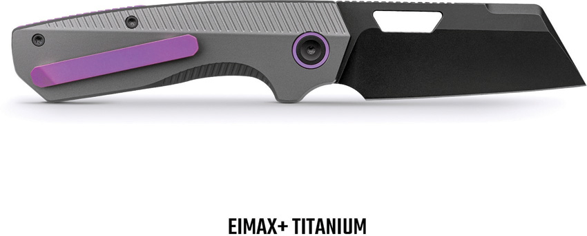 Navaja Vosteed Nip-L Top Linerlock Ti Gray A4203 - Image 3
